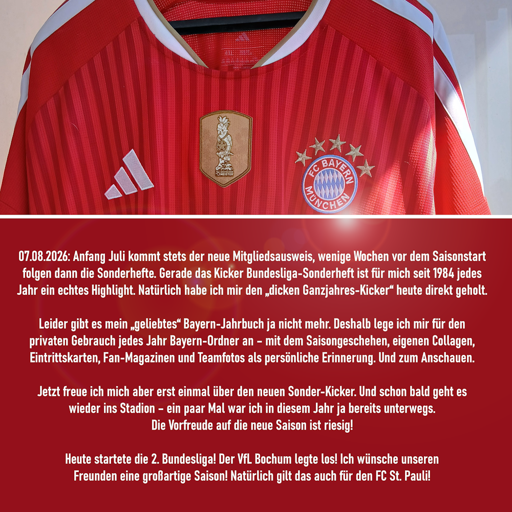 Der "dicke Ganz-Jahres-kicker" 26/27!